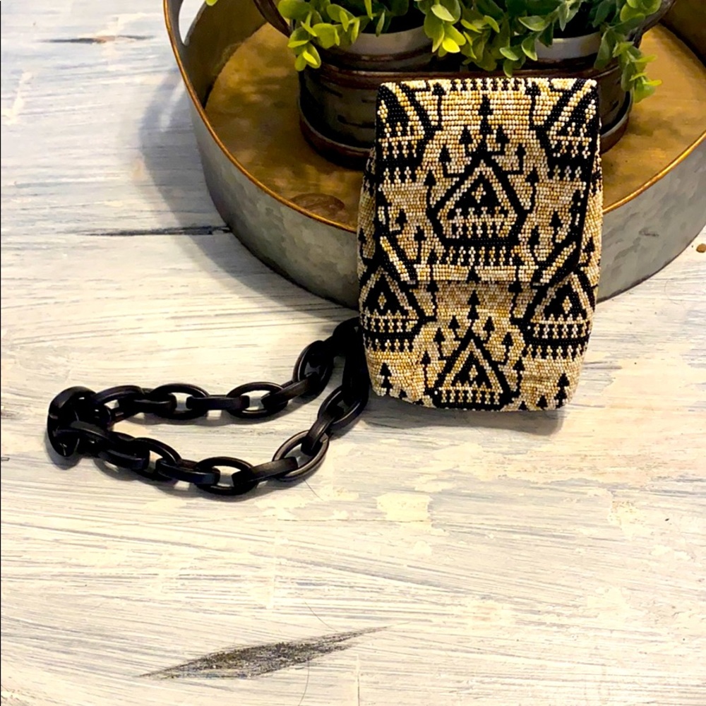 Tory Burch beaded purse